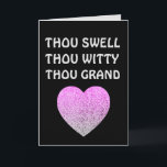 BIRTHDAY ROMANTISCH WENSKAART HUSBAND OF WIFE KAART<br><div class="desc">ROMANTISCHE WETENSCHAPPELIJKE KAART VAN DE WACHTWOORDDAG</div>