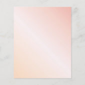 Birthday roos goudroze floralen (Achterkant)