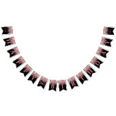 Birthday roos goudroze glitterglazuur 21st vlaggetjes (Alle)