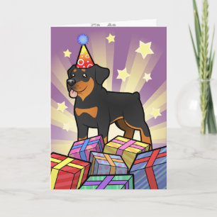Birthday Rottweiler Kaart