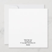 Birthday  roze bloemen kaart door Pola.B.Alex (Achterkant)