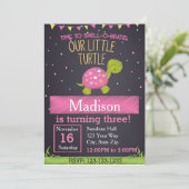 Birthday (roze) kaart (Staand voorkant)