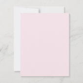Birthday roze kaart (Achterkant)
