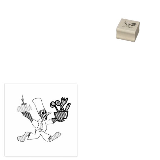 Birthday Rubberstempel (Gestempeld)