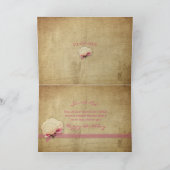 Birthday - Secret Pal -  volken, bloem Kaart (Binnen)