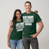 Birthday Security Square, het beste ooit T-shirt (Unisex)