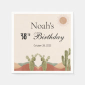 Birthday  servet (Voorkant)