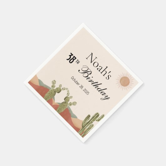 Birthday  servet (Hoek)