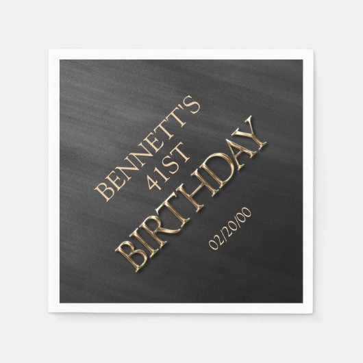 Birthday Servet (Voorkant)