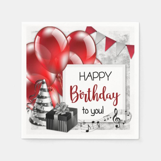 Birthday Servet (Voorkant)