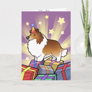 Birthday Shetland Sheepdog / Collie Kaart