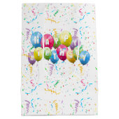 Birthday Shot Glass in Confetti Medium Cadeauzakje (Achterkant)