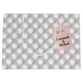 Birthday Silver roos Gold name glamoureus Groot Cadeauzakje