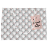 Birthday Silver roos Gold name glamoureus Groot Cadeauzakje