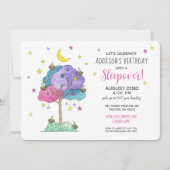 Birthday Slumber Party Invitation Kaart (Voorkant)