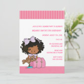 Birthday & Slumber Party Uitnodigingen (Staand voorkant)