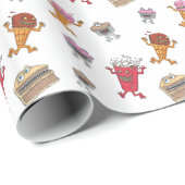 BIRTHDAY SNACK-AANVALLEN Cadeaupapier (Rol Hoek)