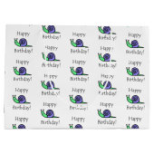 Birthday Snagel Large Cadeautasje (Achterkant)