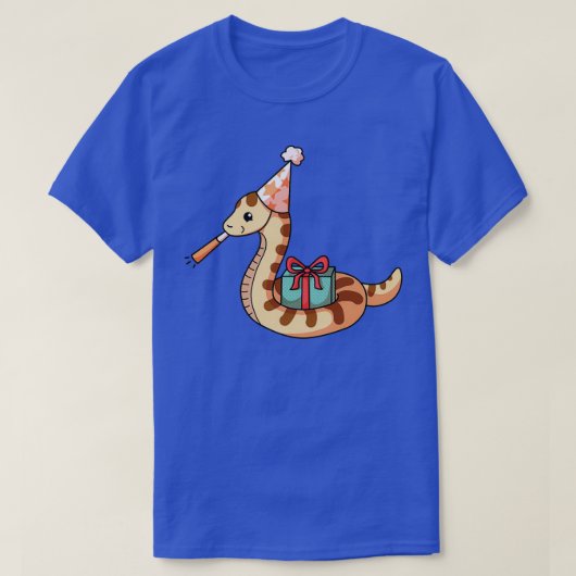 Birthday Snake T-shirt (Design voorkant)