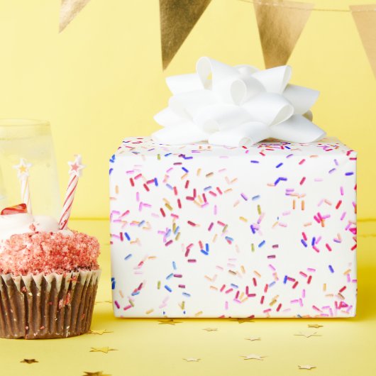 Birthday Snoep Sprinkles Cadeaupapier (Verjaardagsfeest)