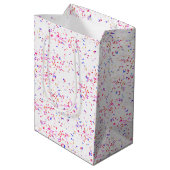 Birthday Snoep Sprinkles Medium Cadeauzakje (Achterkant Gekanteld)