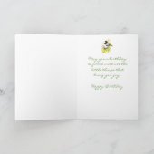 Birthday Someone Special Chickadee Sunflower Bird Kaart (Binnen)