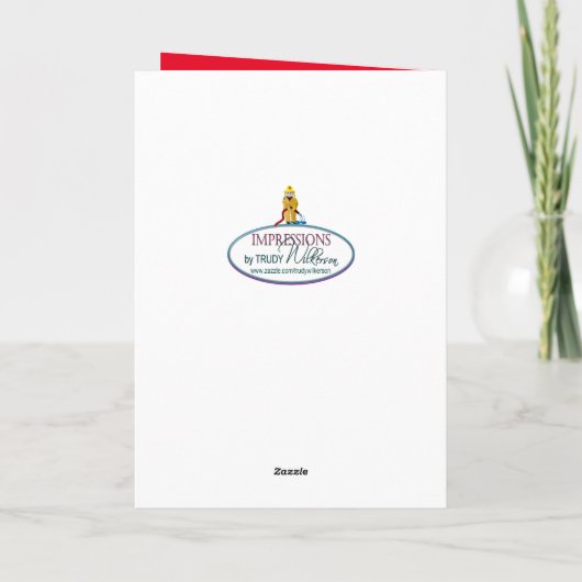 Birthday Son Firefighter with Water Hose Card Kaart (Achterkant)