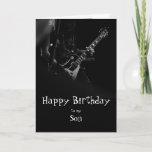 Birthday Son Fun You Rock Music Card Kaart<br><div class="desc">Birthday Greeting Son for Musician with Fun You Rock</div>