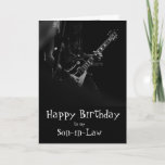 Birthday Son-in-Law Musician Fun You Rock Music Kaart<br><div class="desc">Birthday Greeting Son-in-law for Musician with Fun You Rock</div>