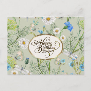 Birthday Song of Solomon 2:1 Bijbelverse Briefkaart