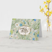 Birthday Song of Solomon 2:1 Bijbelverse Kaart (Gele Bloem)