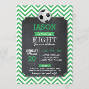 Birthday Sport Green Football Kaart