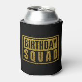 Birthday Squad Blikjeskoeler (Blikje Voorkant)