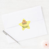 Birthday Squad Planner Ster Sticker (Envelop)