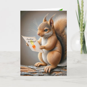 Birthday Squirrel Kaart