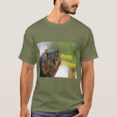 Birthday Squirrel T-Shirt (Voorkant)