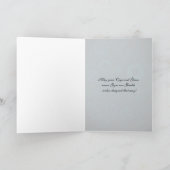 Birthday Steampunk, cogs, tandwielen, messing en b Kaart (Binnen)