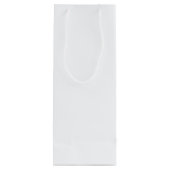 Birthday Stick Figuur Girl met wijn Cadeautas (Achterkant)