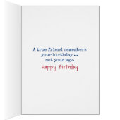 Birthday Stick Girl met Sneakers (Binnen (Rechts))