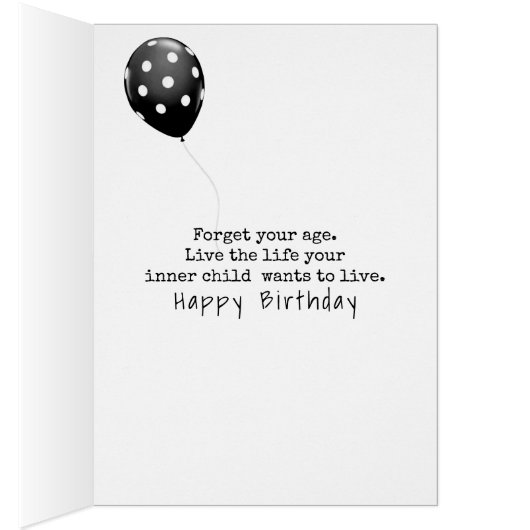 Birthday Stick Girl met Sneakers (Binnen (Rechts))