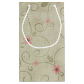 Birthday Stick Girl on met rode wijn Klein Cadeauzakje (Achterkant)