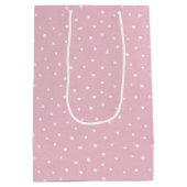 Birthday stick Girl op poka dots Medium Cadeauzakje (Achterkant)