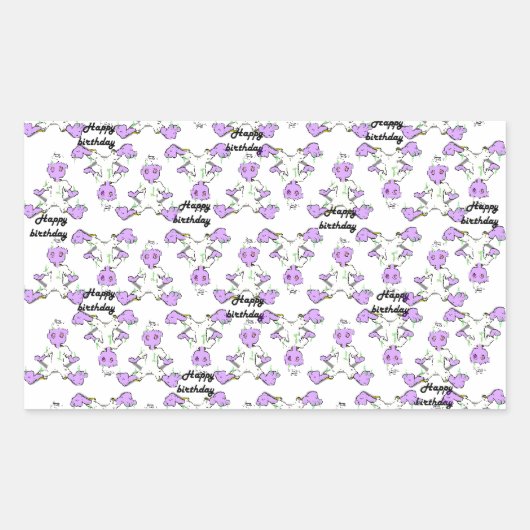 Birthday Sticker (Voorkant)