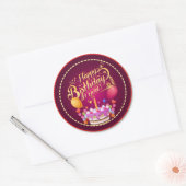 Birthday sticker (Envelop)