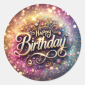 Birthday sticker (Voorkant)