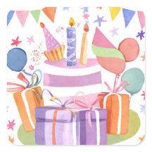 Birthday Sticker