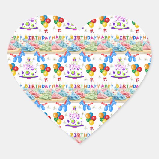 Birthday Sticker (Voorkant)