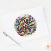 Birthday sticker (Envelop)