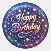 Birthday sticker (Voorkant)