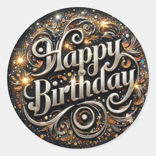 Birthday sticker (Voorkant)